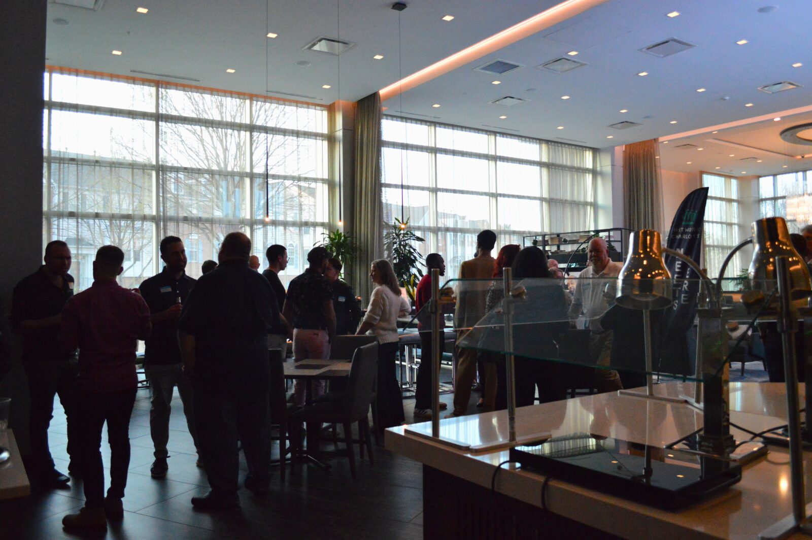 Networking at AC Hotel Ballantyne