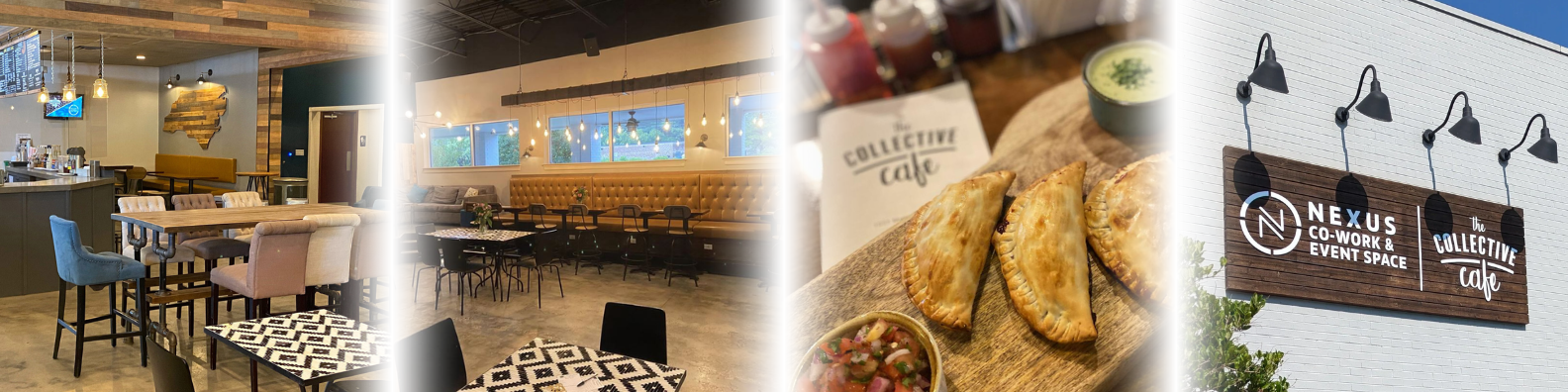 Decorative images of The Collective Cafe